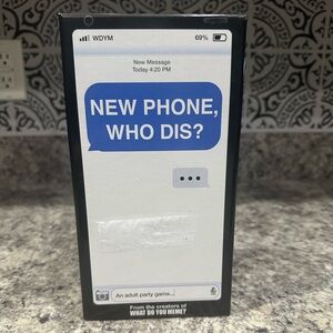Adult Card Game New Phone, Who Dis?